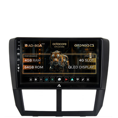 Navigatie Subaru Forester (2007-2013), Android, A-Octacore / 4GB RAM + 64GB ROM, 9 Inch - AD-BGA9004+AD-BGRKIT333