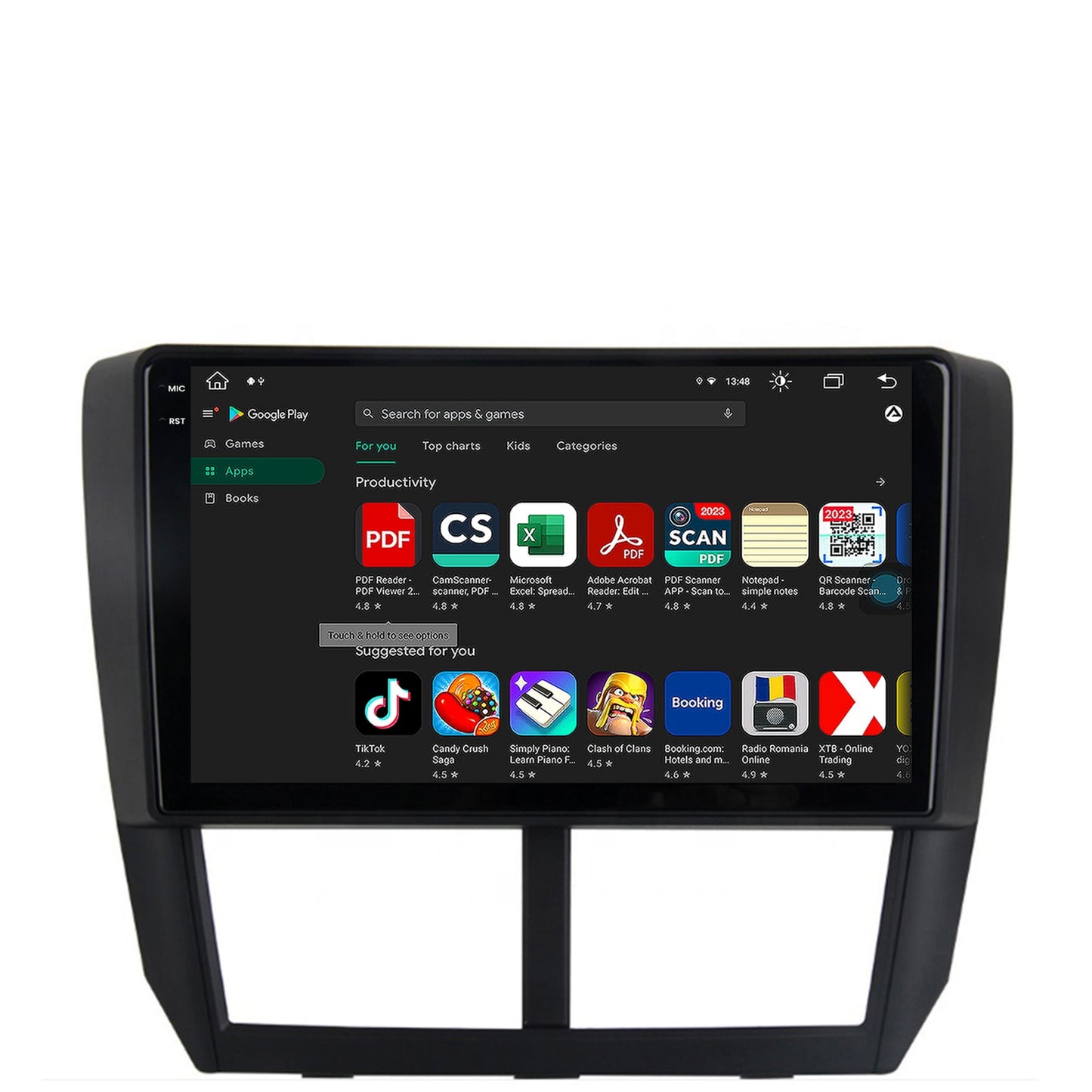 Navigatie Subaru Forester (2007-2013), Android, V-Octacore / 4GB RAM + 64GB ROM, 9.5 Inch - AD-BGV9004+AD-BGRKIT333