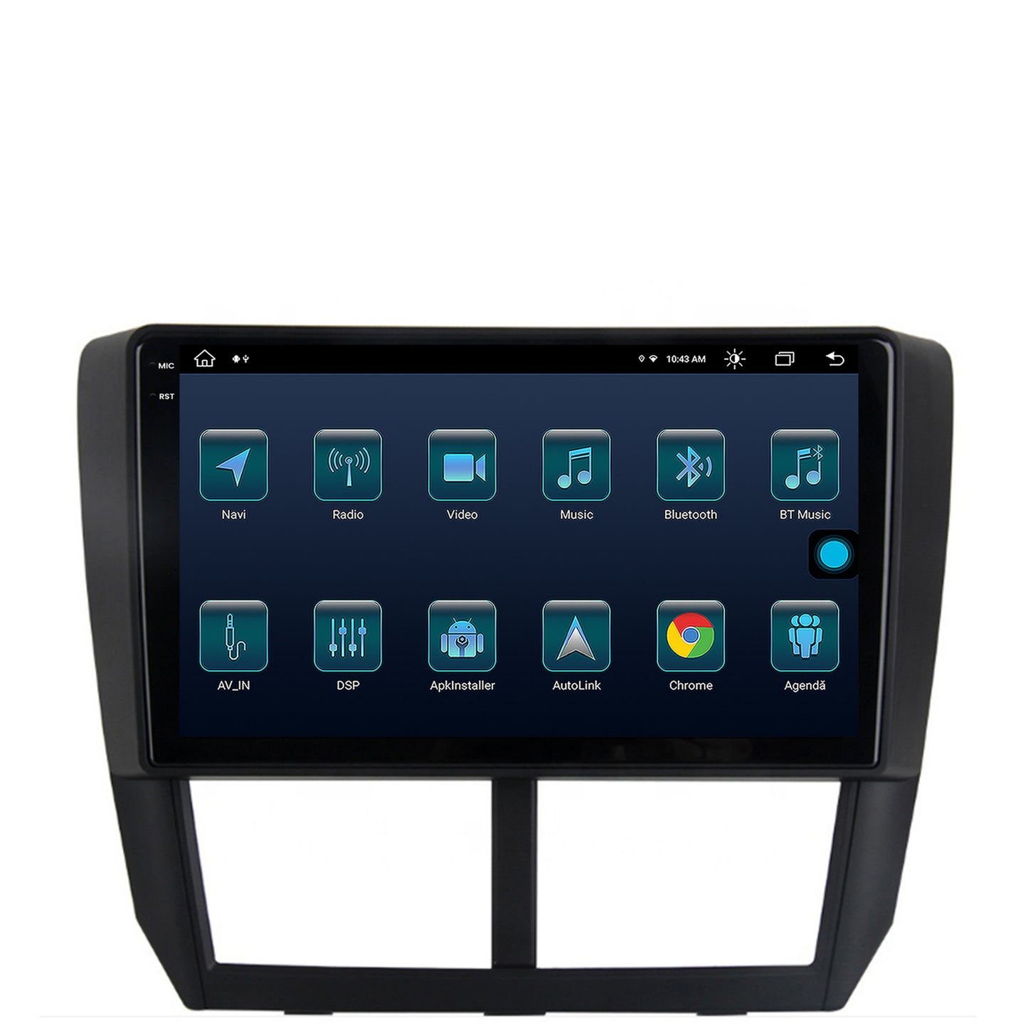 Navigatie Subaru Forester (2007-2013), Android, X-Octacore / 8GB RAM + 256GB ROM, 9.5 Inch - AD-BGX9008+AD-BGRKIT333