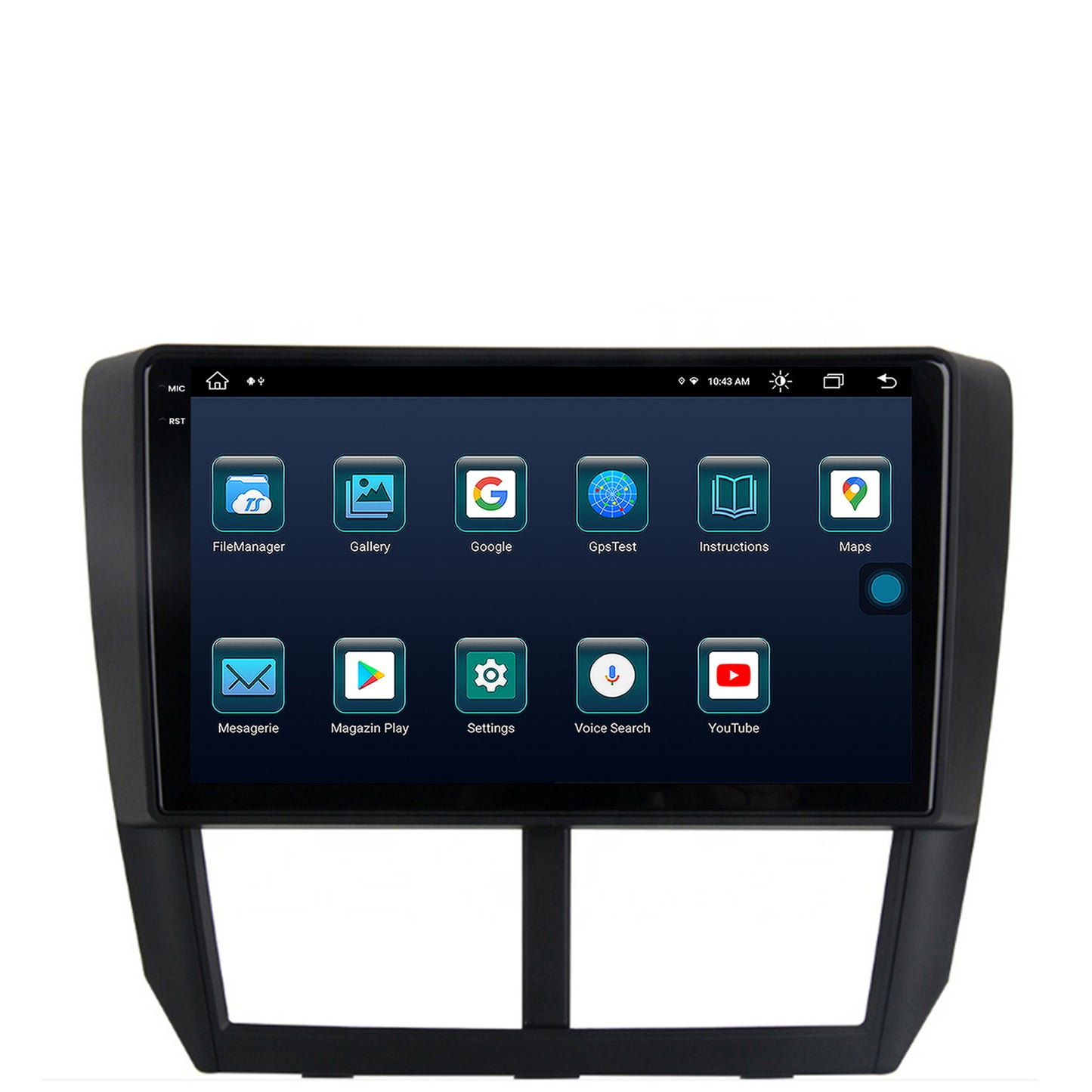 Navigatie Subaru Forester (2007-2013), Android, X-Octacore / 8GB RAM + 256GB ROM, 9.5 Inch - AD-BGX9008+AD-BGRKIT333