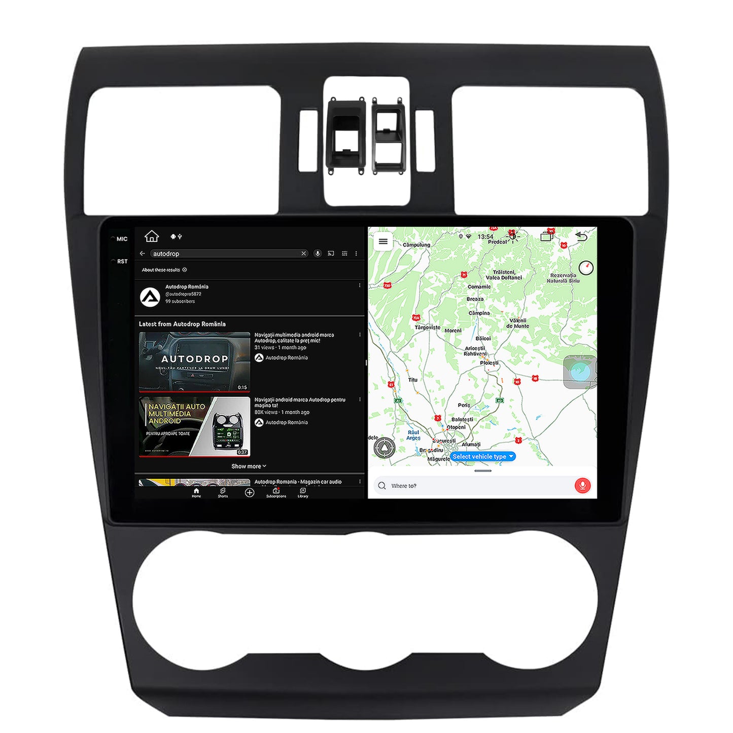 Navigatie Subaru Forester (2012-2018), Android, X-Octacore / 8GB RAM + 256GB ROM, 9.5 Inch - AD-BGX9008+AD-BGRKIT334