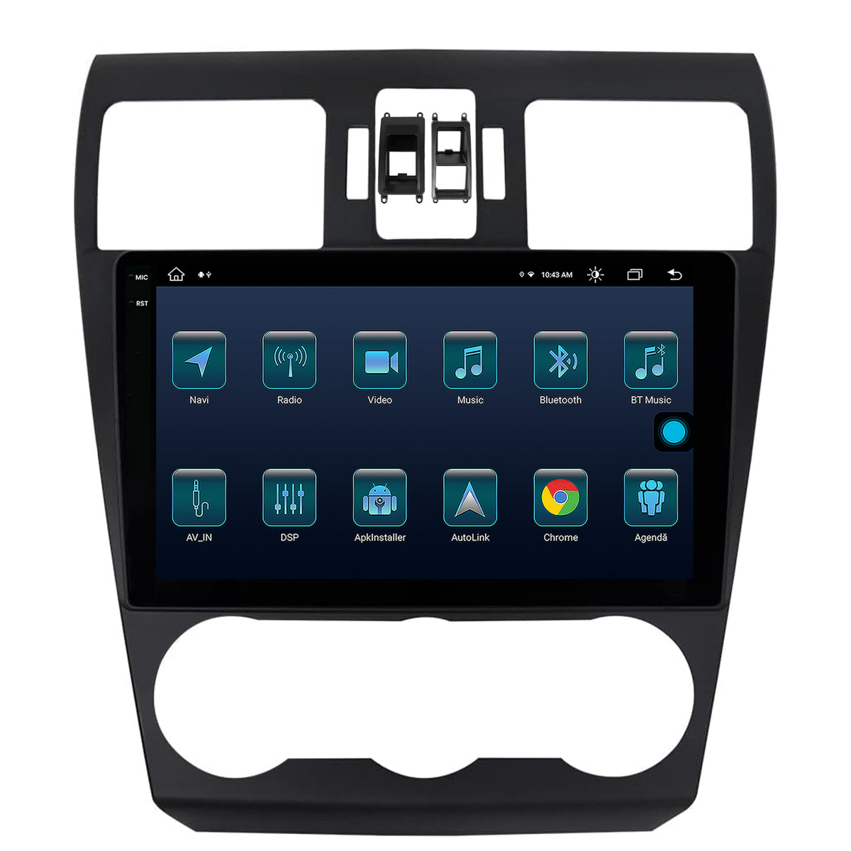 Navigatie Subaru Forester (2012-2018), Android, X-Octacore / 8GB RAM + 256GB ROM, 9.5 Inch - AD-BGX9008+AD-BGRKIT334