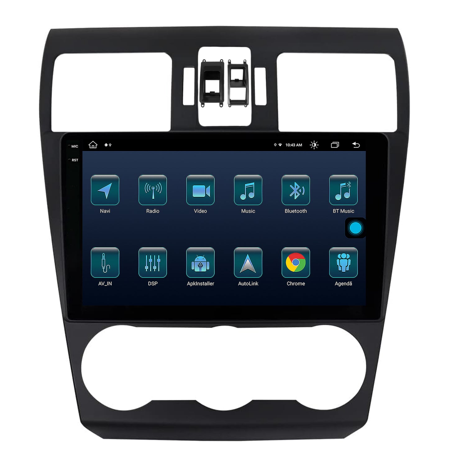Navigatie Subaru Forester (2012-2018), Android, X-Octacore / 8GB RAM + 256GB ROM, 9.5 Inch - AD-BGX9008+AD-BGRKIT334