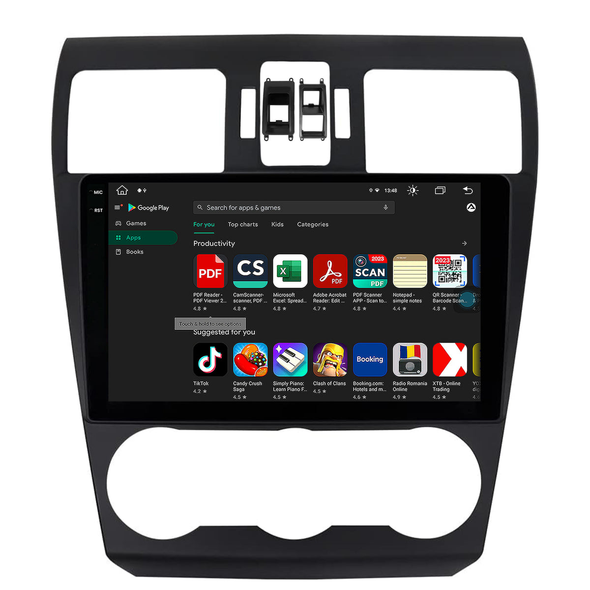 Navigatie Subaru Forester (2012-2018), Android, X-Octacore / 8GB RAM + 256GB ROM, 9.5 Inch - AD-BGX9008+AD-BGRKIT334