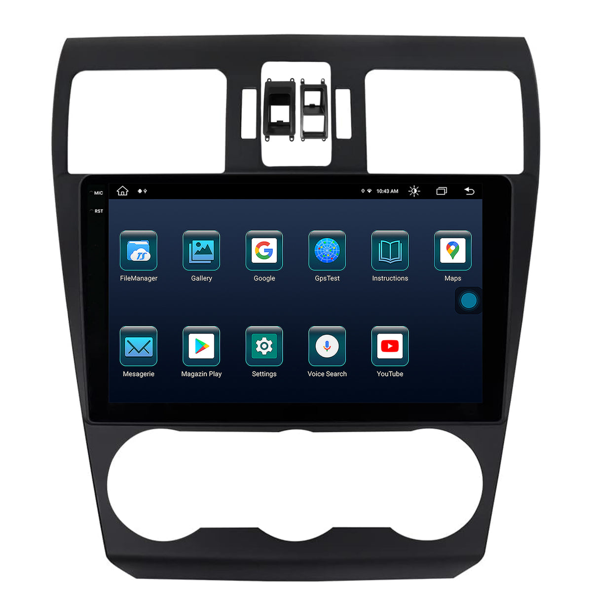 Navigatie Subaru Forester (2012-2018), Android, X-Octacore / 8GB RAM + 256GB ROM, 9.5 Inch - AD-BGX9008+AD-BGRKIT334