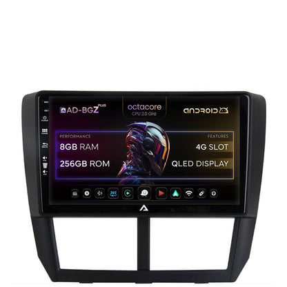 Navigatie Subaru Forester (2007-2013), Android, Z-Octacore / 8GB RAM + 256GB ROM, 9 Inch - AD-BGZ9008+AD-BGRKIT333