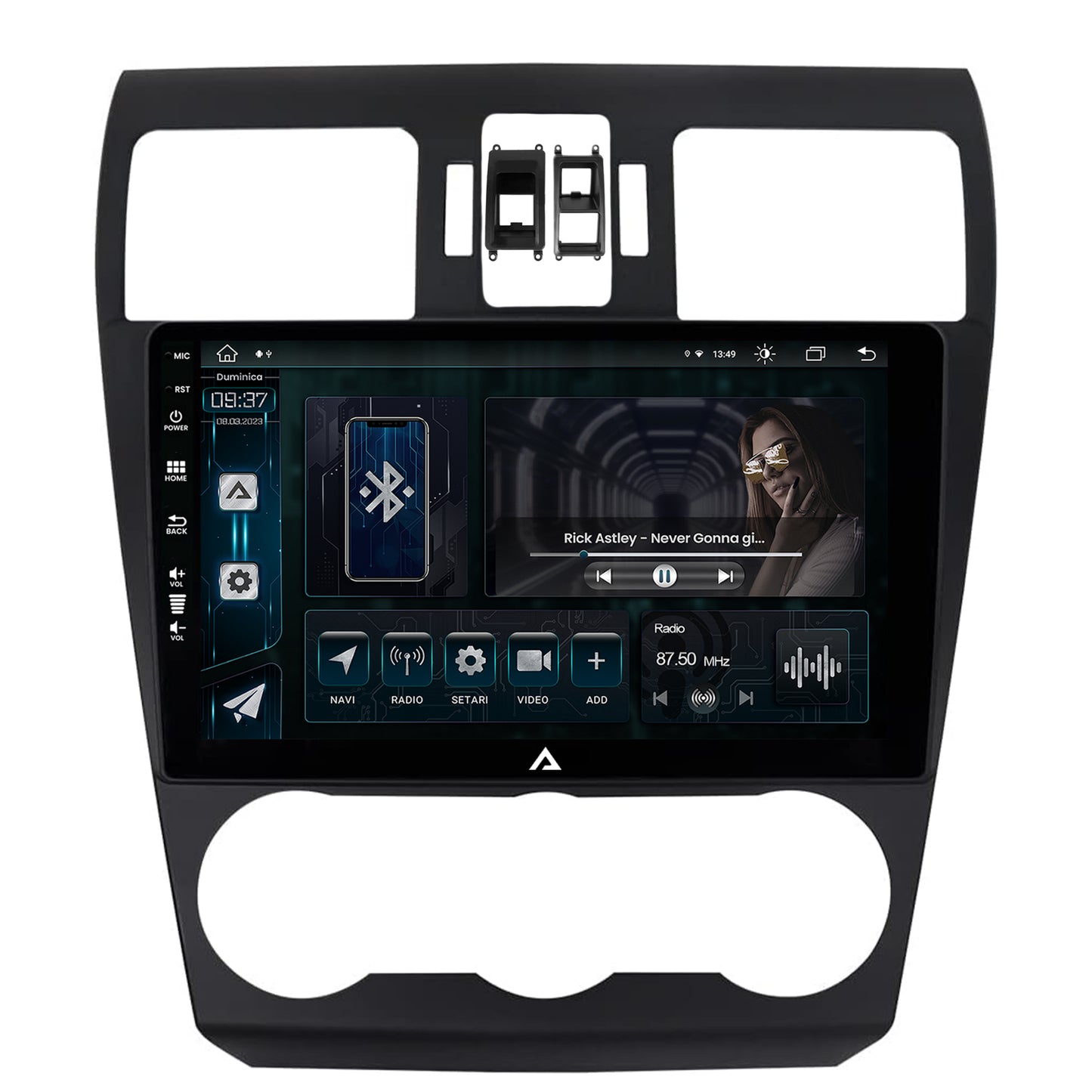 Navigatie Subaru Forester (2012-2018), Android, Z-Octacore / 8GB RAM + 256GB ROM, 9 Inch - AD-BGZ9008+AD-BGRKIT334