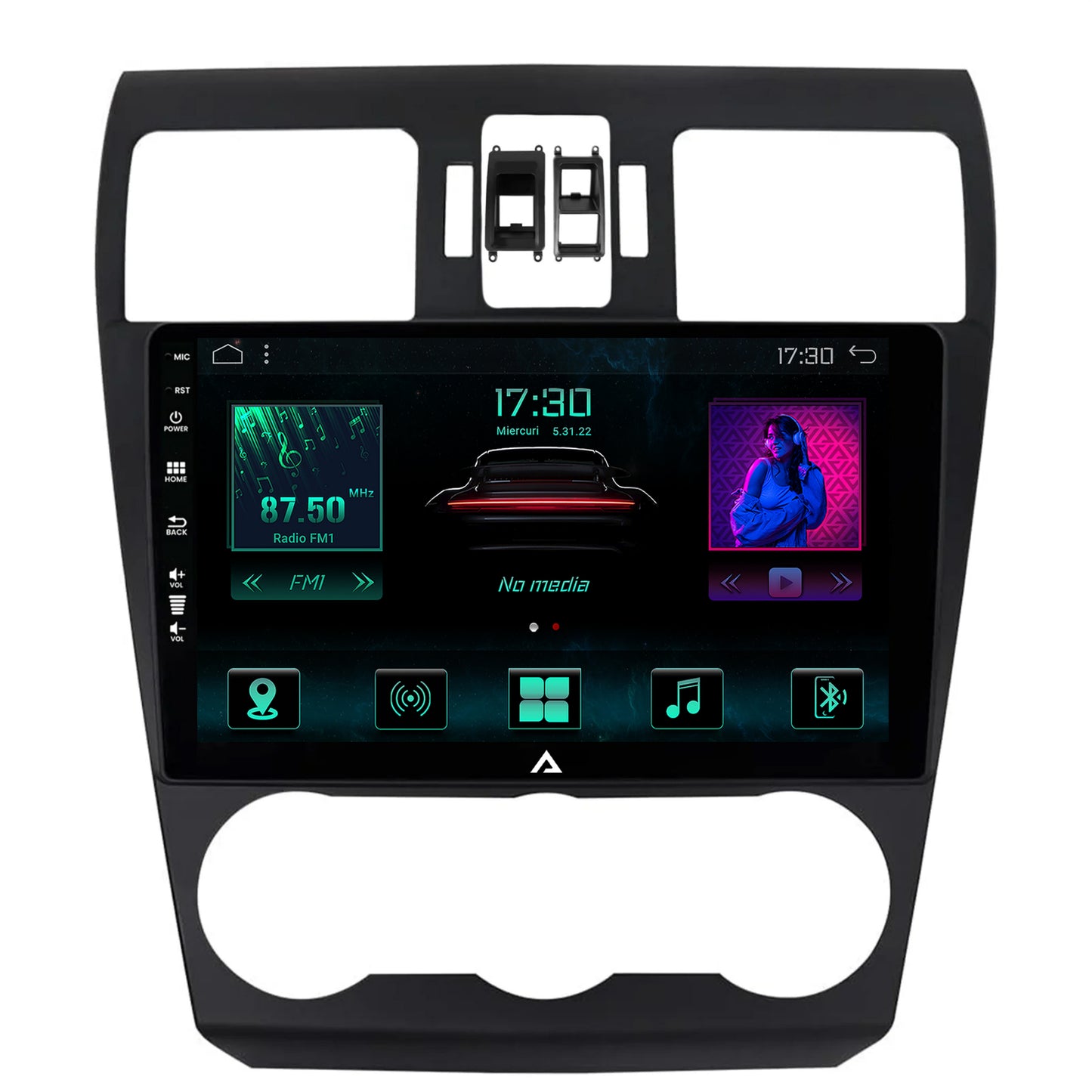 Navigatie Subaru Forester (2012-2018), Android, A-Octacore / 4GB RAM + 64GB ROM, 9 Inch - AD-BGA9004+AD-BGRKIT334