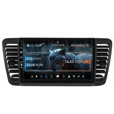 Navigatie Subaru Legacy (2004-2010), Android, P-Octacore / 2GB RAM + 32GB ROM, 9 Inch - AD-BGP9002+AD-BGRKIT338
