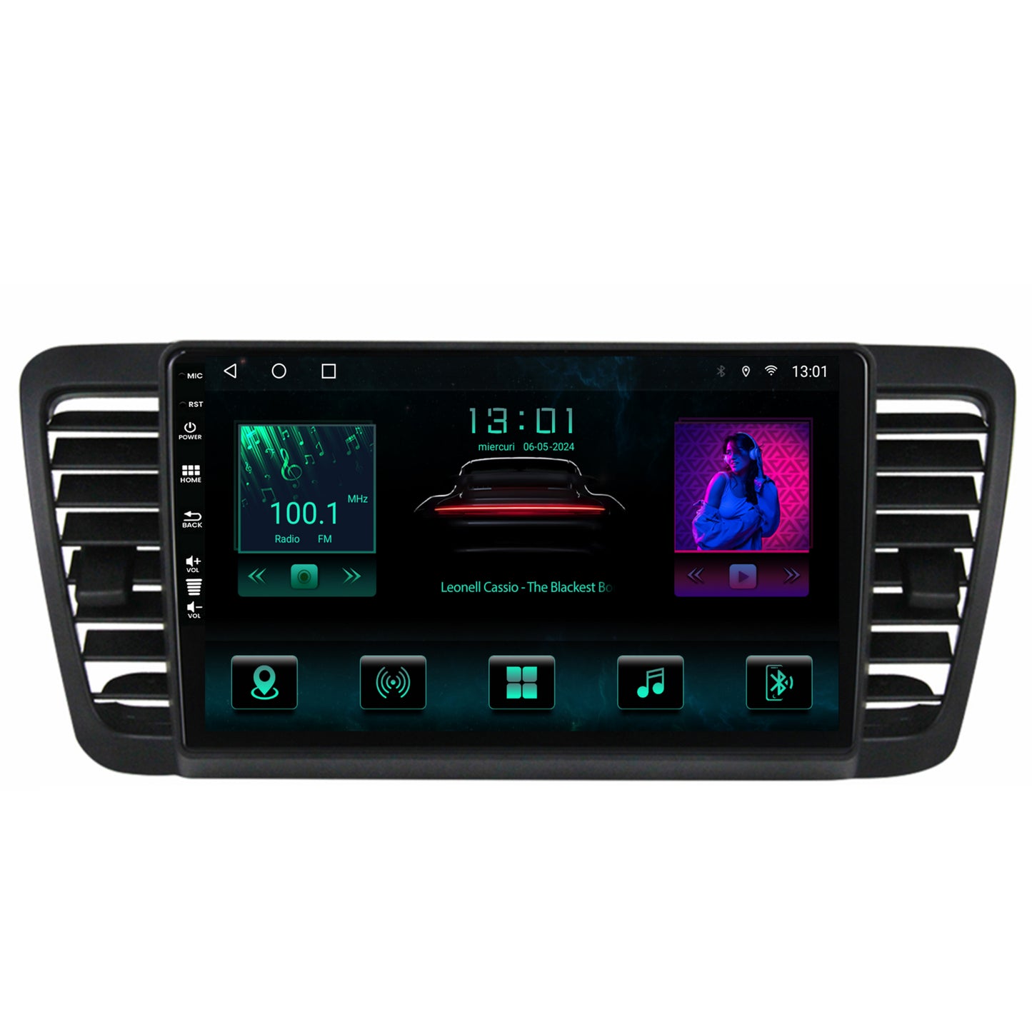 Navigatie Subaru Legacy (2004-2010), Android, A-Octacore / 4GB RAM + 64GB ROM, 9 Inch - AD-BGA9004+AD-BGRKIT338