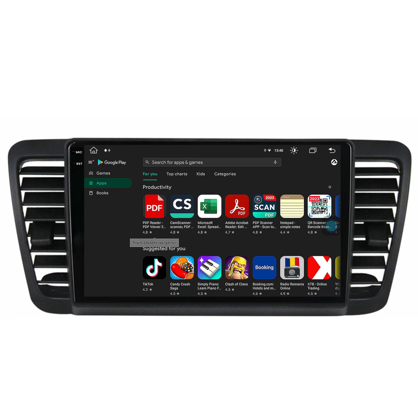 Navigatie Subaru Legacy (2004-2010), Android, V-Octacore / 4GB RAM + 64GB ROM, 9.5 Inch - AD-BGV9004+AD-BGRKIT338