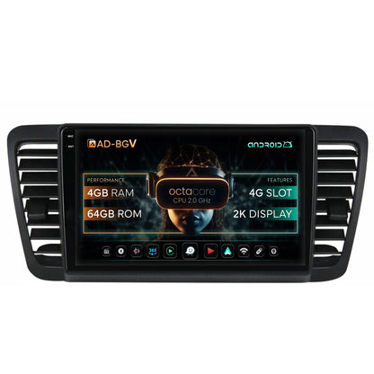 Navigatie Subaru Legacy (2004-2010), Android, V-Octacore / 4GB RAM + 64GB ROM, 9.5 Inch - AD-BGV9004+AD-BGRKIT338