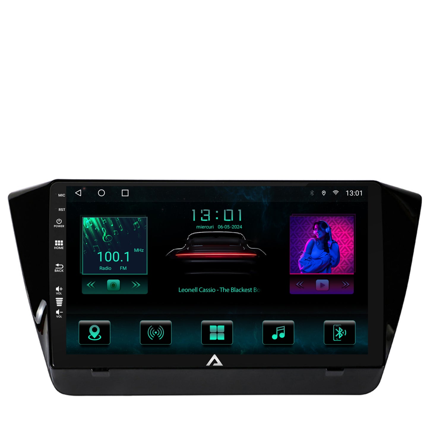 Navigatie Superb 3 (2015+), Android, A-Octacore / 4GB RAM + 64GB ROM, 10.1 Inch - AD-BGA10004+AD-BGRKIT034