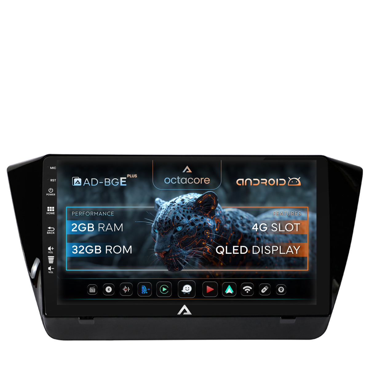 Navigatie Superb 3 (2015+), Android, E-Octacore / 2GB RAM + 32GB ROM, 10.1 Inch - AD-BGE10002+AD-BGRKIT034