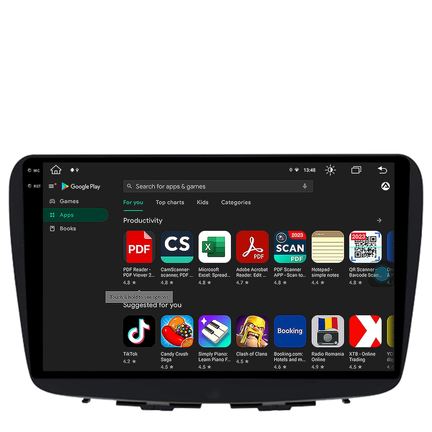 Navigatie Suzuki Baleno, Android, X-Octacore / 8GB RAM + 256GB ROM, 9.5 Inch - AD-BGX9008+AD-BGRKIT310