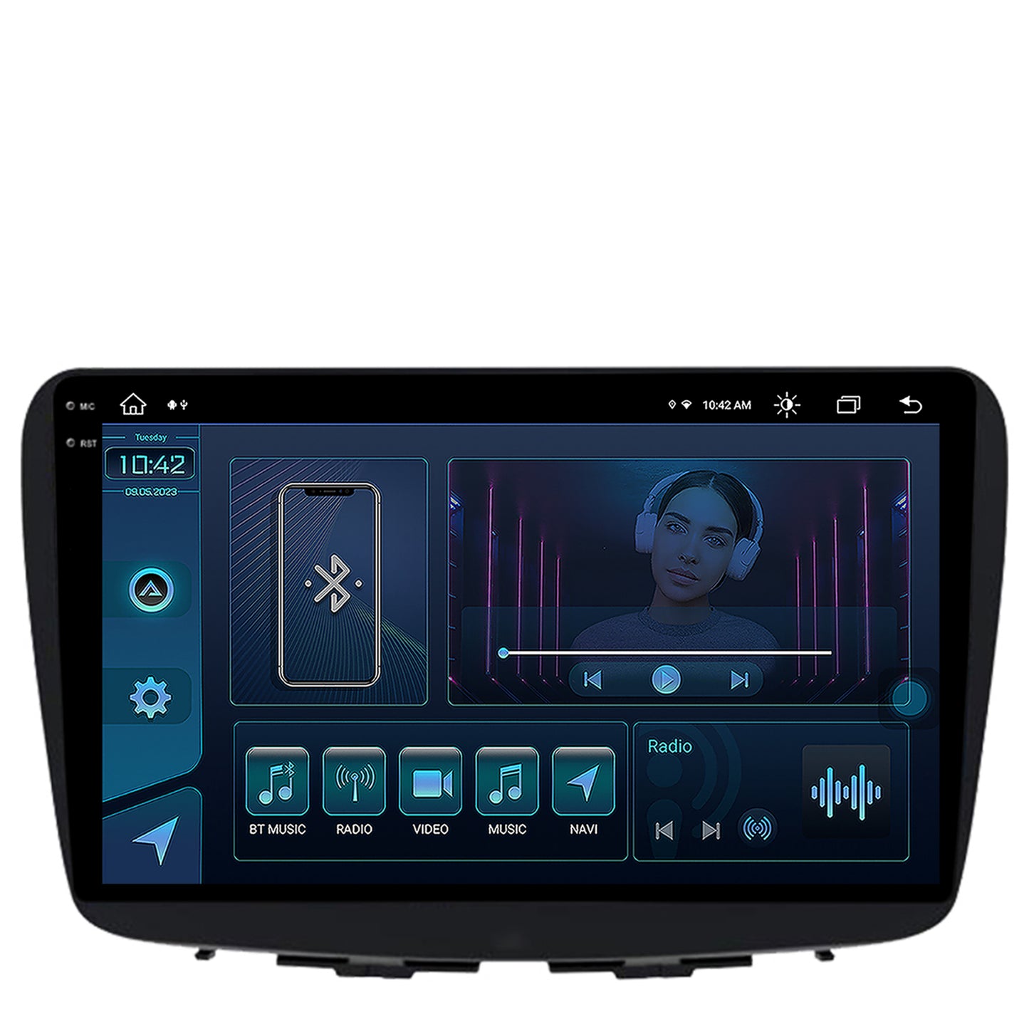 Navigatie Suzuki Baleno, Android, X-Octacore / 8GB RAM + 256GB ROM, 9.5 Inch - AD-BGX9008+AD-BGRKIT310