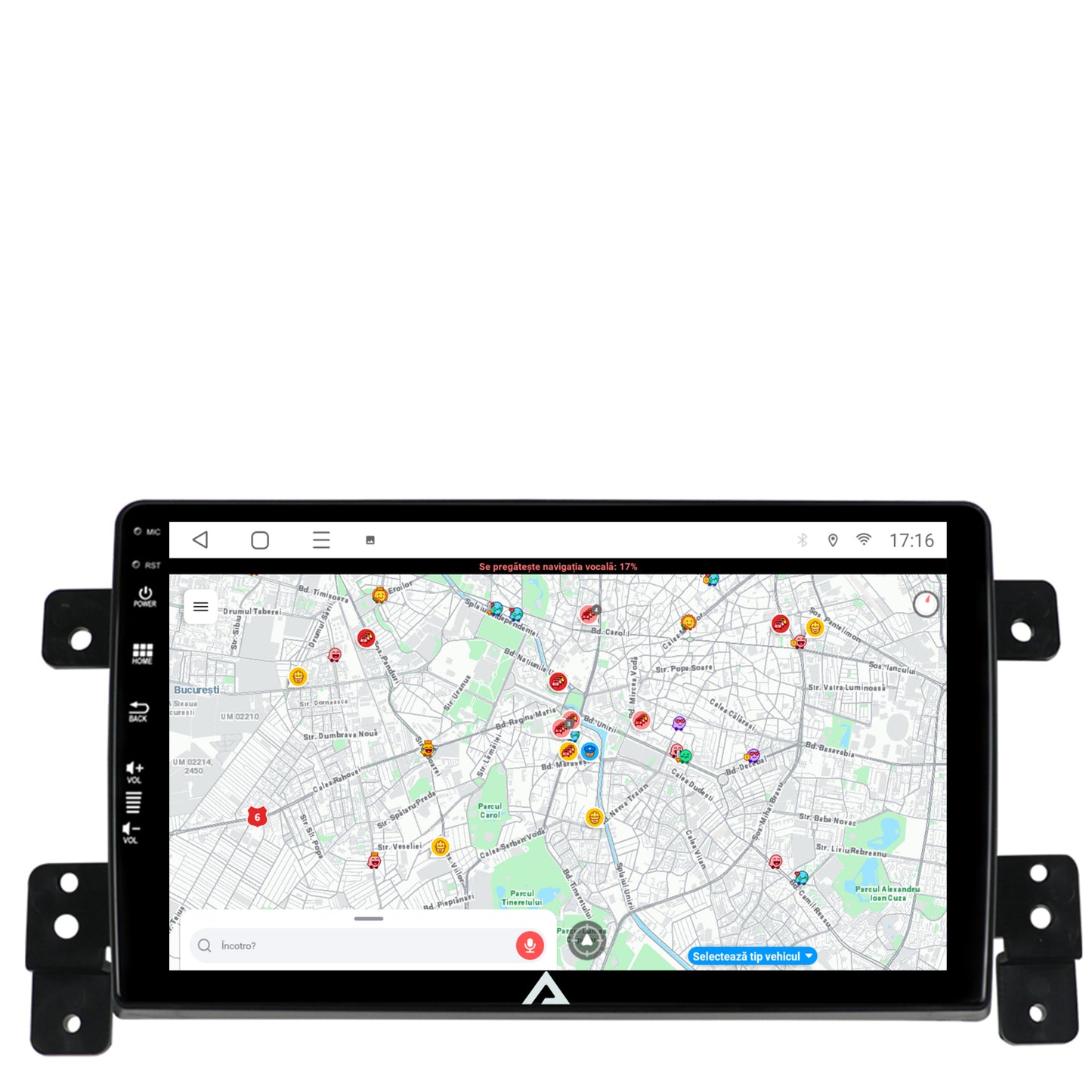 Navigatie Suzuki Grand Vitara (2005-2015), Android, E-Octacore / 2GB RAM + 32GB ROM, 9 Inch - AD-BGE9002+AD-BGRKIT314