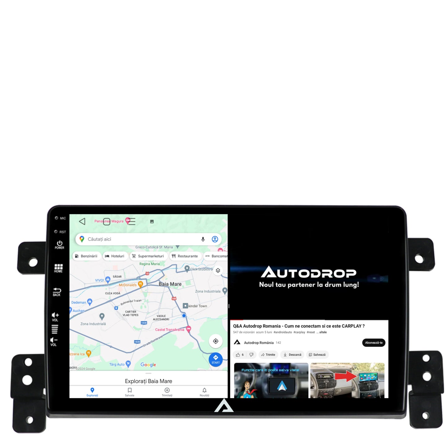 Navigatie Suzuki Grand Vitara (2005-2015), Android, P-Octacore / 2GB RAM + 32GB ROM, 9 Inch - AD-BGP9002+AD-BGRKIT314