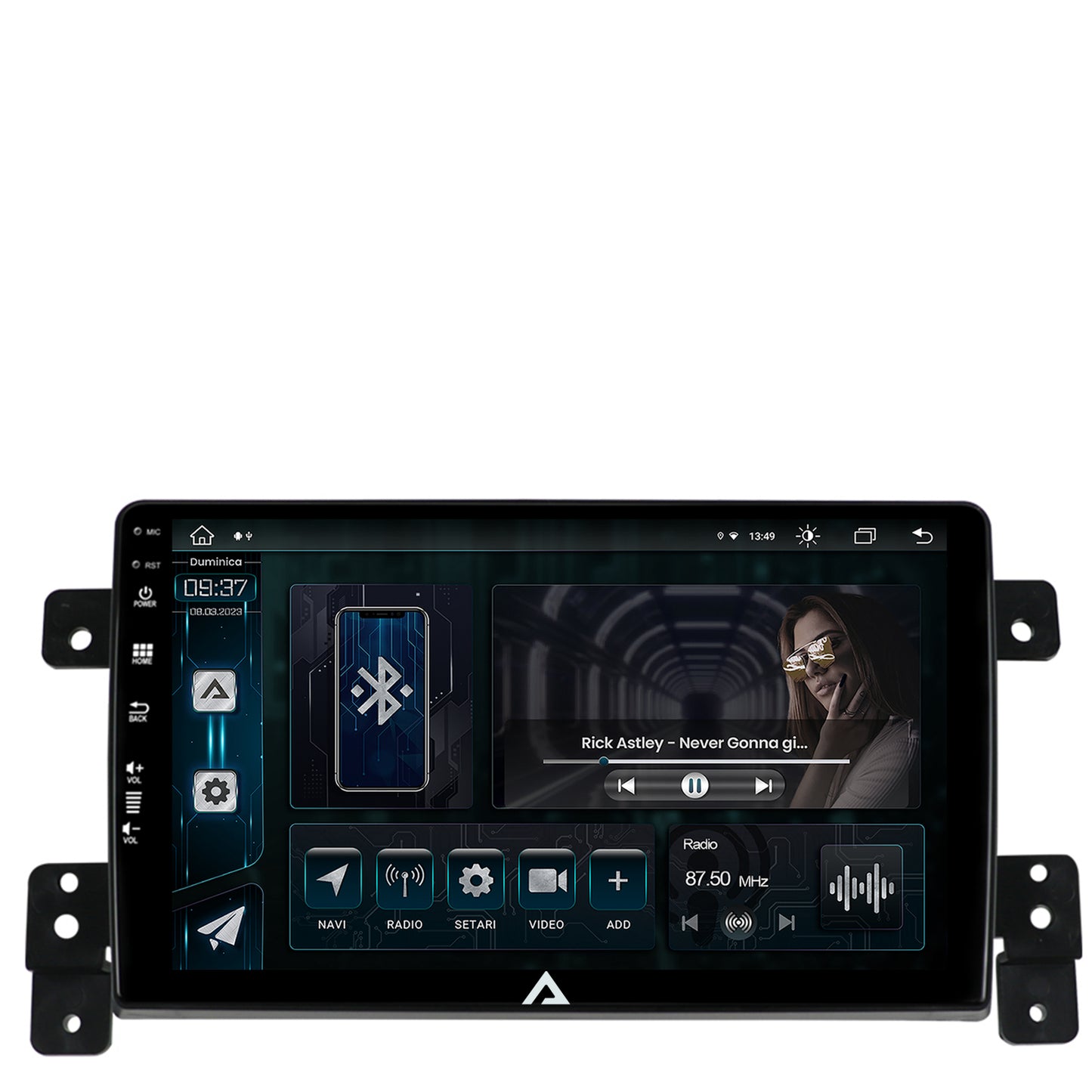 Navigatie Suzuki Grand Vitara (2005-2015), Android, Z-Octacore / 8GB RAM + 256GB ROM, 9 Inch - AD-BGZ9008+AD-BGRKIT314