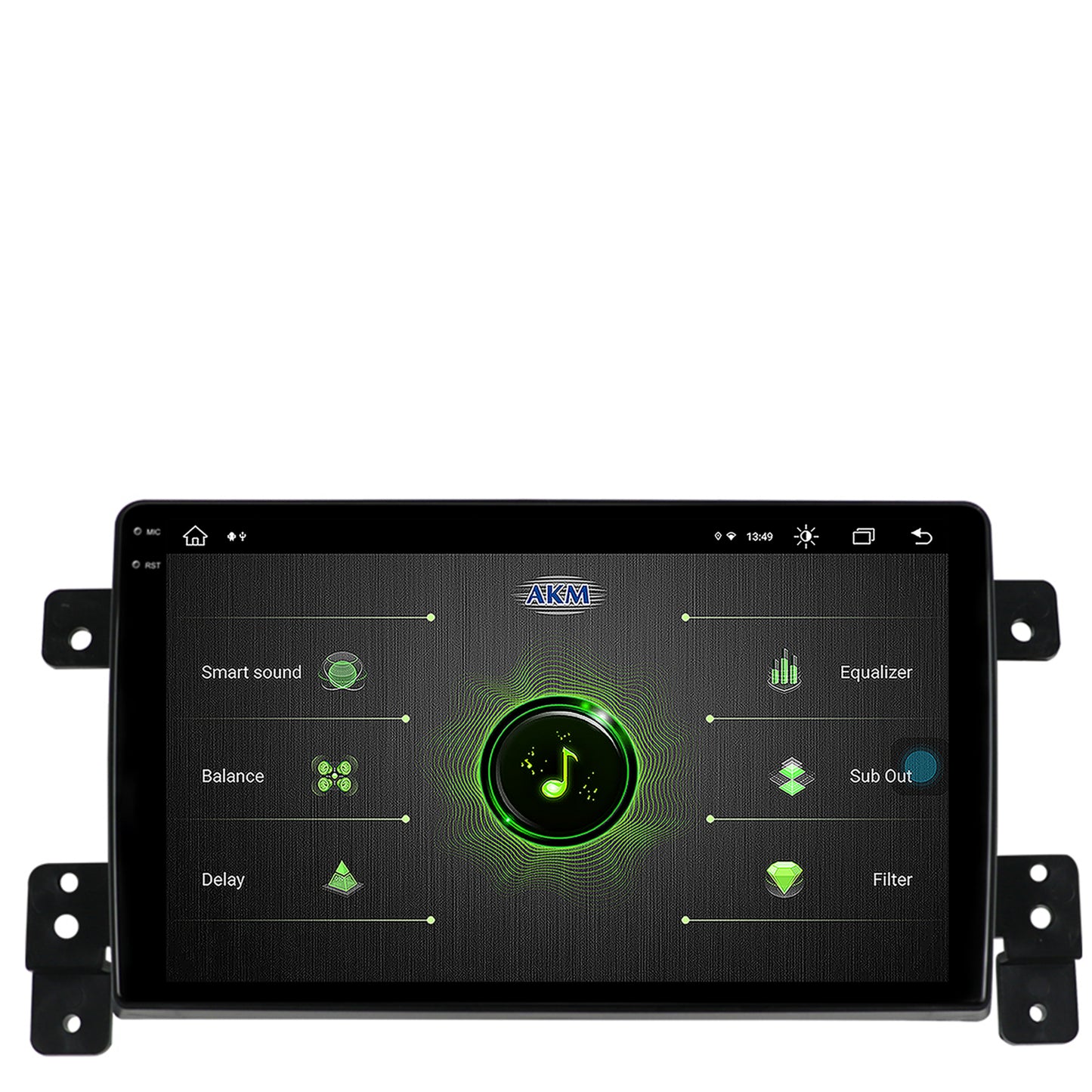 Navigatie Suzuki Grand Vitara (2005-2015), Android, V-Octacore / 4GB RAM + 64GB ROM, 9.5 Inch - AD-BGV9004+AD-BGRKIT314