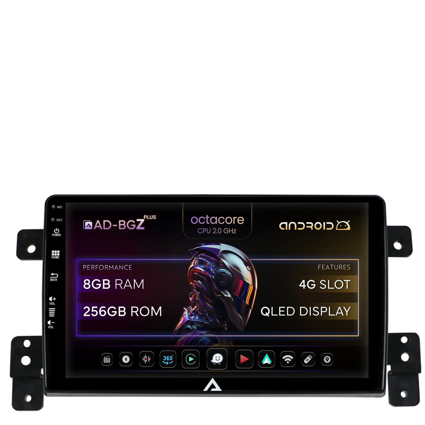 Navigatie Suzuki Grand Vitara (2005-2015), Android, Z-Octacore / 8GB RAM + 256GB ROM, 9 Inch - AD-BGZ9008+AD-BGRKIT314