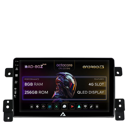 Navigatie Suzuki Grand Vitara (2005-2015), Android, Z-Octacore / 8GB RAM + 256GB ROM, 9 Inch - AD-BGZ9008+AD-BGRKIT314