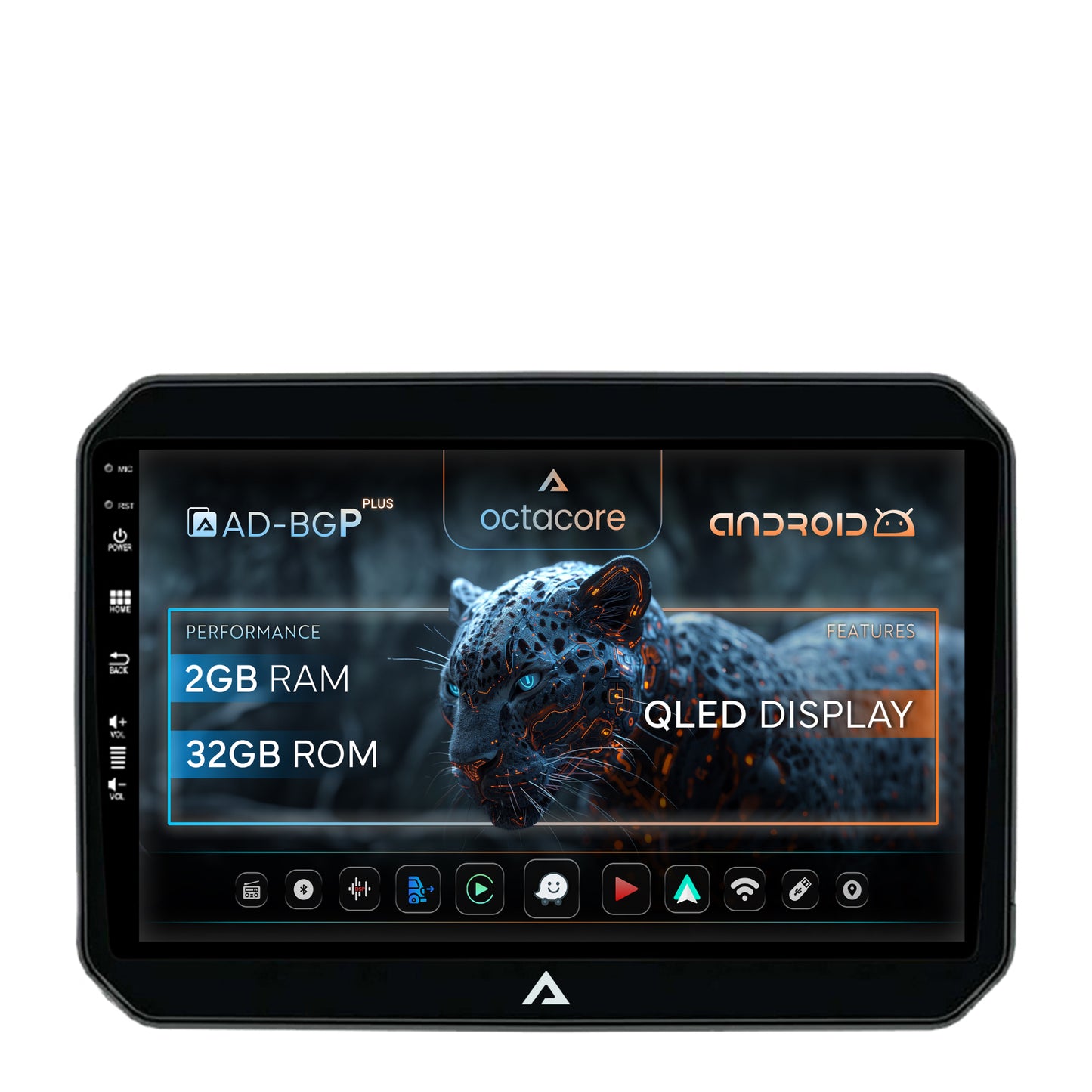 Navigatie Suzuki Ignis (2016+), Android, P-Octacore / 2GB RAM + 32GB ROM, 9 Inch - AD-BGP9002+AD-BGRKIT308