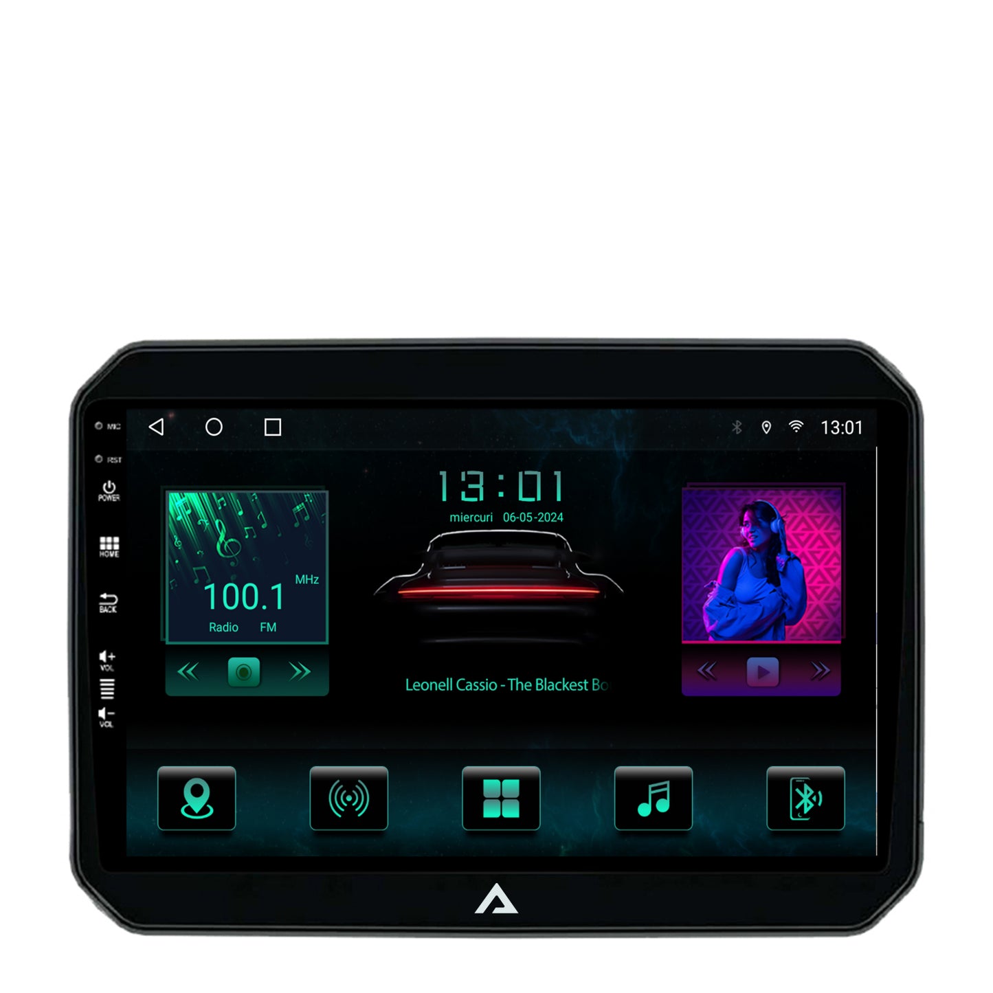 Navigatie Suzuki Ignis (2016+), Android, A-Octacore / 4GB RAM + 64GB ROM, 9 Inch - AD-BGA9004+AD-BGRKIT308