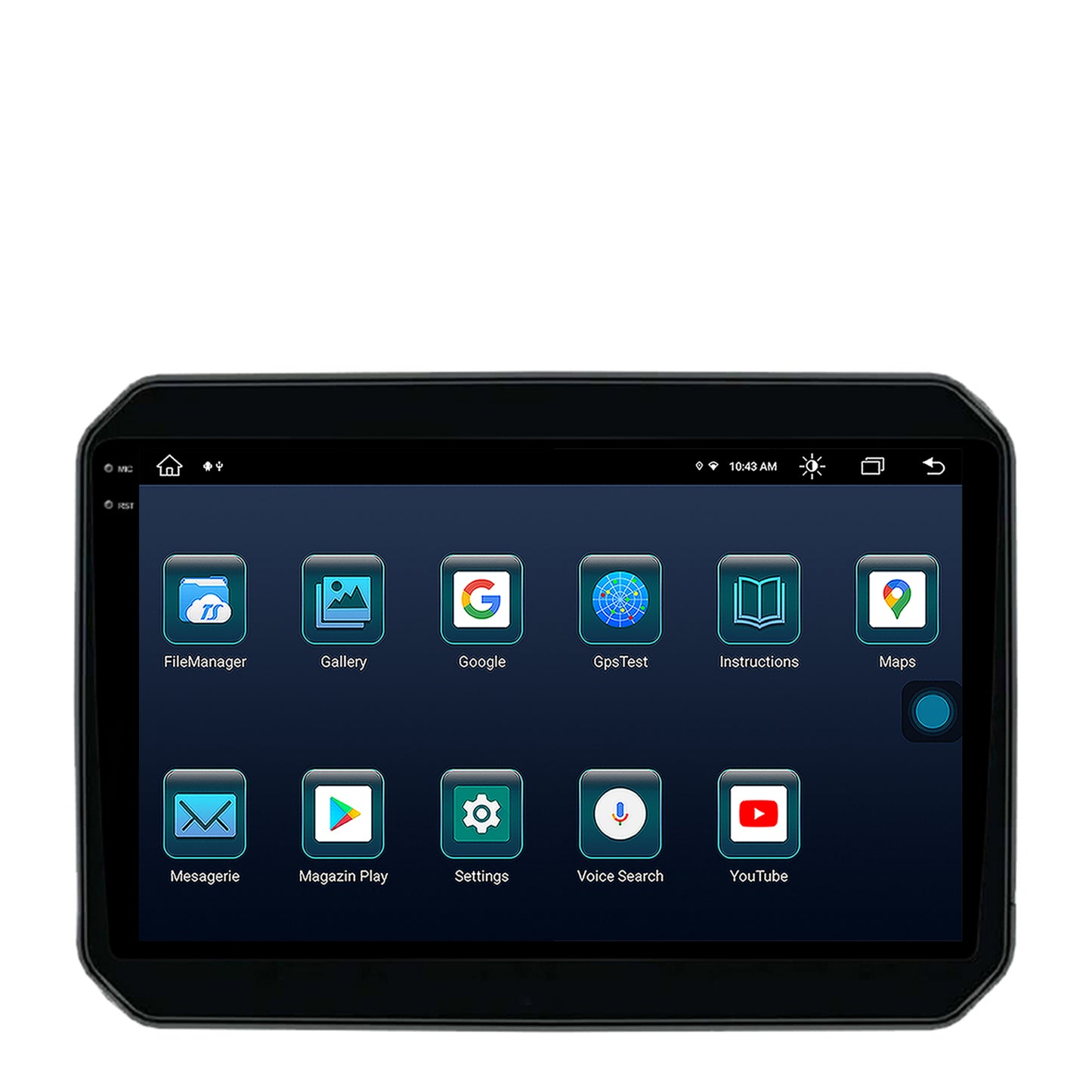 Navigatie Suzuki Ignis (2016+), Android, X-Octacore / 8GB RAM + 256GB ROM, 9.5 Inch - AD-BGX9008+AD-BGRKIT308