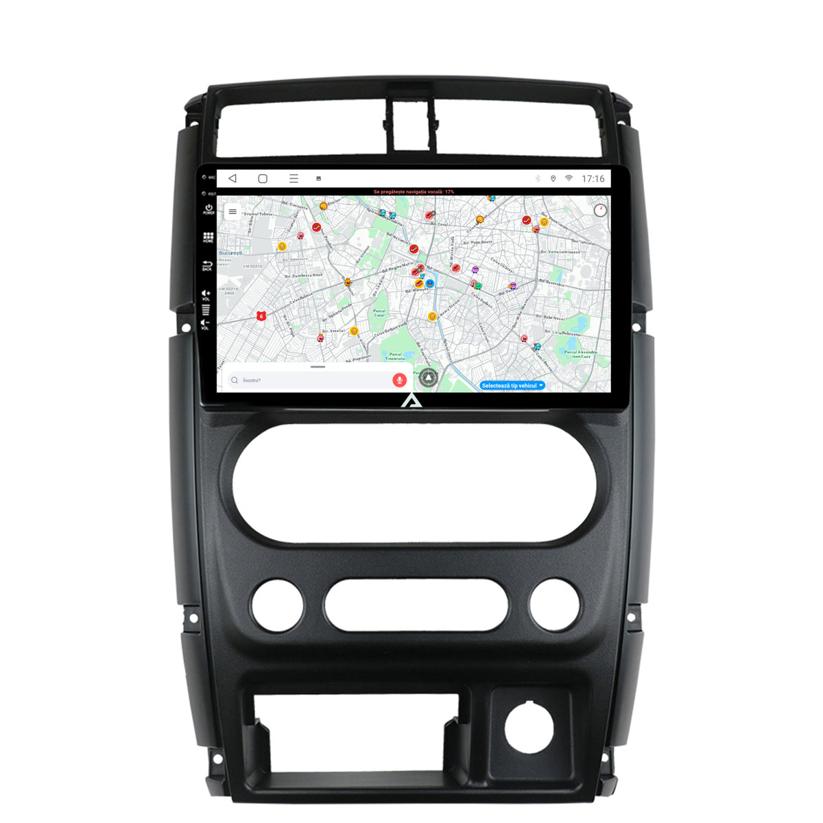 Navigatie Suzuki Jimny (2005+), Android, E-Octacore / 2GB RAM + 32GB ROM, 9 Inch - AD-BGE9002+AD-BGRKIT315