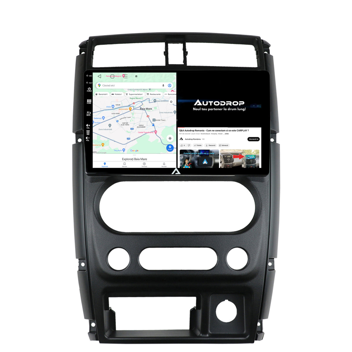 Navigatie Suzuki Jimny (2005+), Android, E-Octacore / 2GB RAM + 32GB ROM, 9 Inch - AD-BGE9002+AD-BGRKIT315