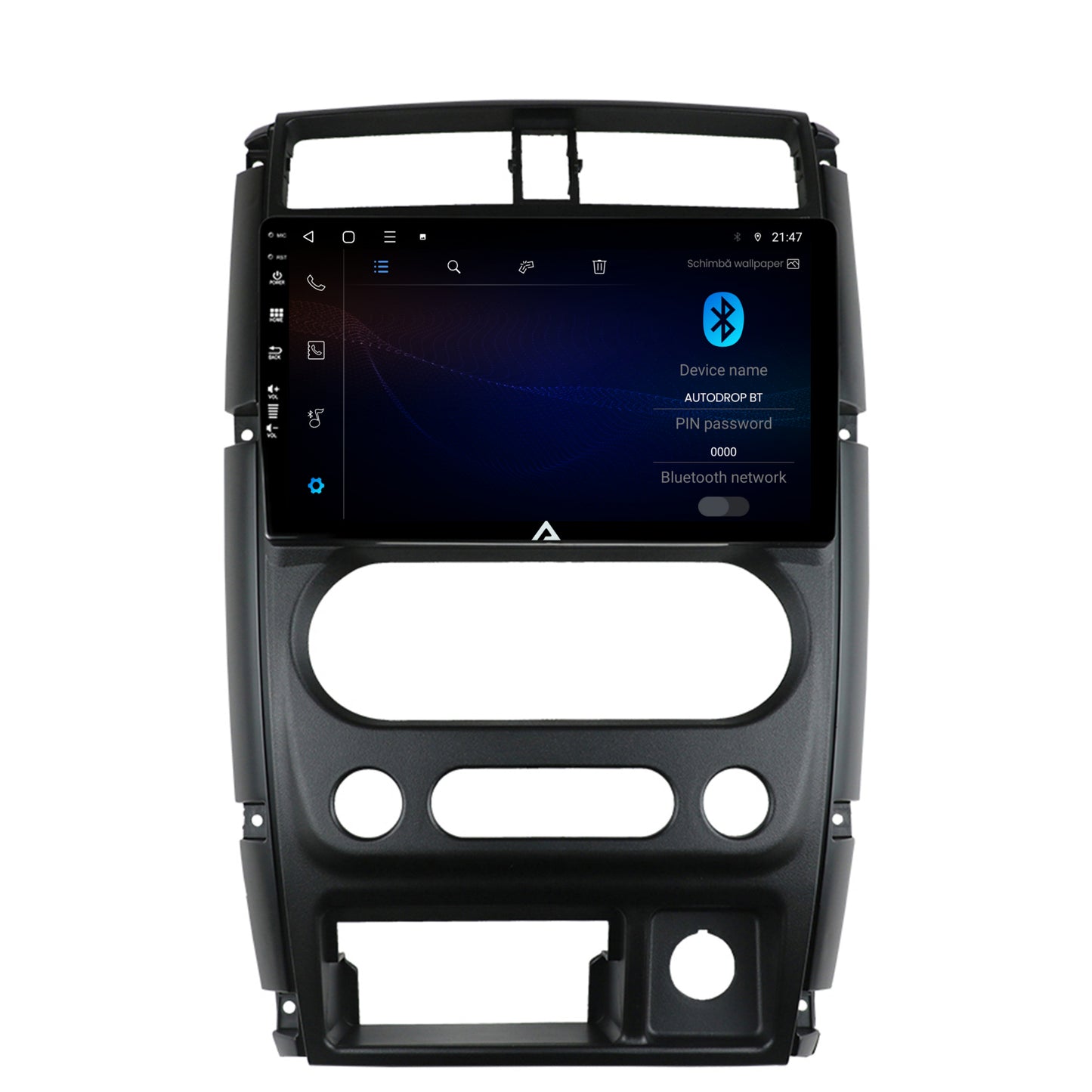 Navigatie Suzuki Jimny (2005+), Android, P-Octacore / 2GB RAM + 32GB ROM, 9 Inch - AD-BGP9002+AD-BGRKIT315