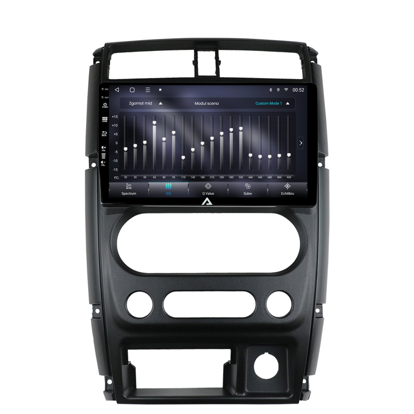 Navigatie Suzuki Jimny (2005+), Android, P-Octacore / 2GB RAM + 32GB ROM, 9 Inch - AD-BGP9002+AD-BGRKIT315