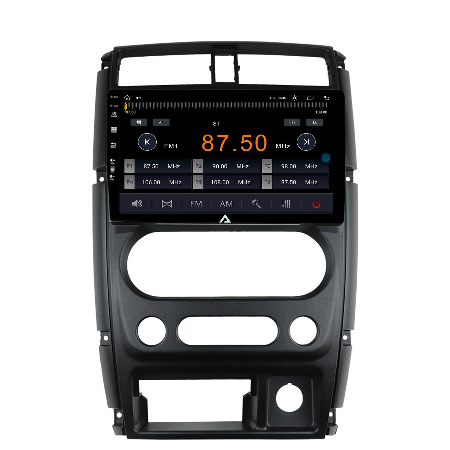 Navigatie Suzuki Jimny (2005+), Android, Z-Octacore / 8GB RAM + 256GB ROM, 9 Inch - AD-BGZ9008+AD-BGRKIT315