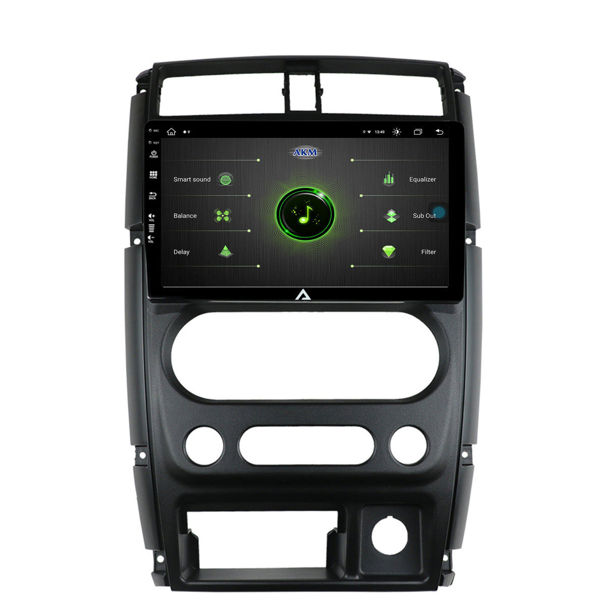 Navigatie Suzuki Jimny (2005+), Android, Z-Octacore / 8GB RAM + 256GB ROM, 9 Inch - AD-BGZ9008+AD-BGRKIT315