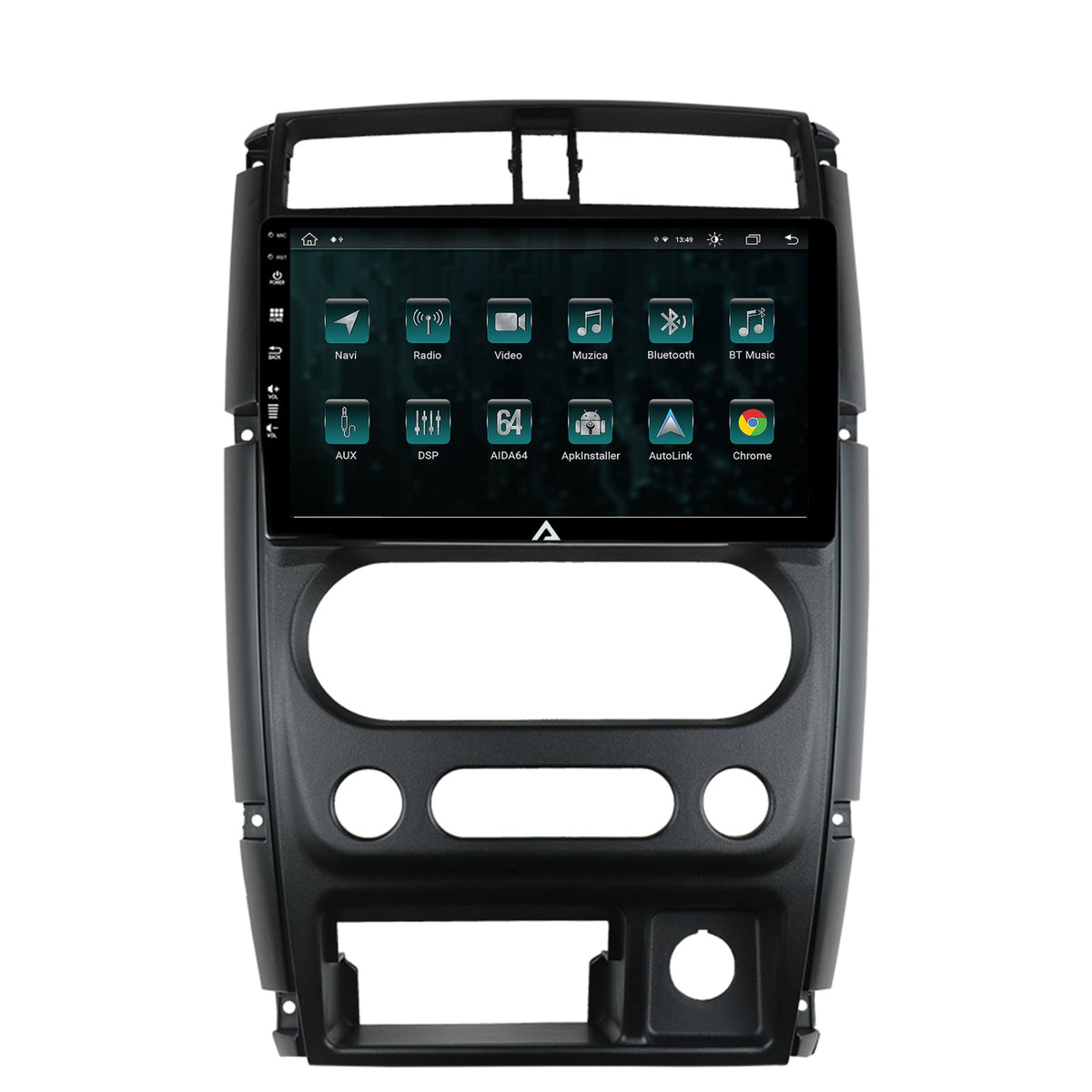 Navigatie Suzuki Jimny (2005+), Android, Z-Octacore / 8GB RAM + 256GB ROM, 9 Inch - AD-BGZ9008+AD-BGRKIT315