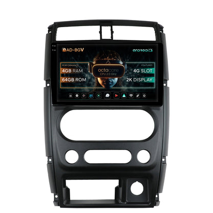 Navigatie Suzuki Jimny (2005+), Android, V-Octacore / 4GB RAM + 64GB ROM, 9.5 Inch - AD-BGV9004+AD-BGRKIT315