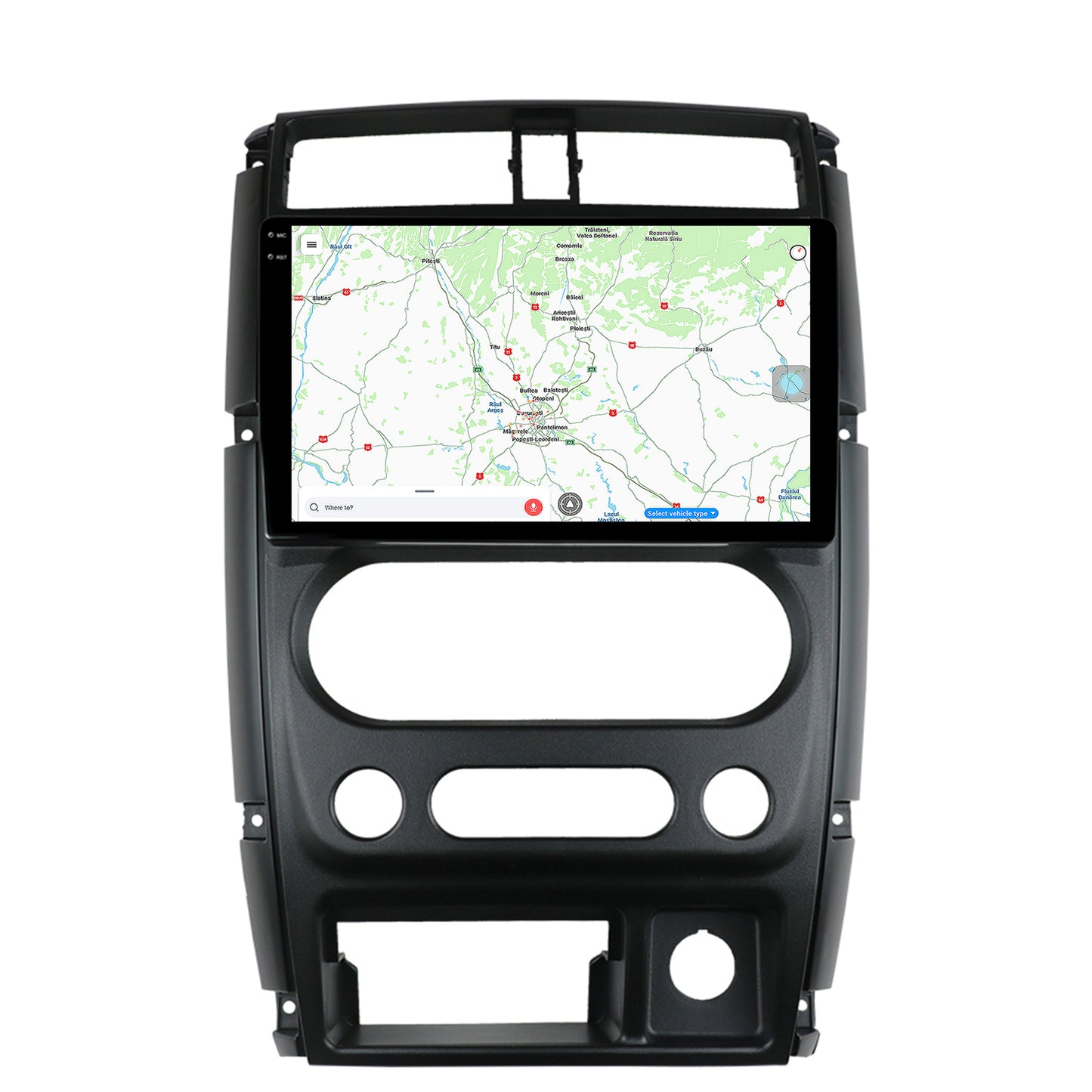 Navigatie Suzuki Jimny (2005+), Android, X-Octacore / 8GB RAM + 256GB ROM, 9.5 Inch - AD-BGX9008+AD-BGRKIT315