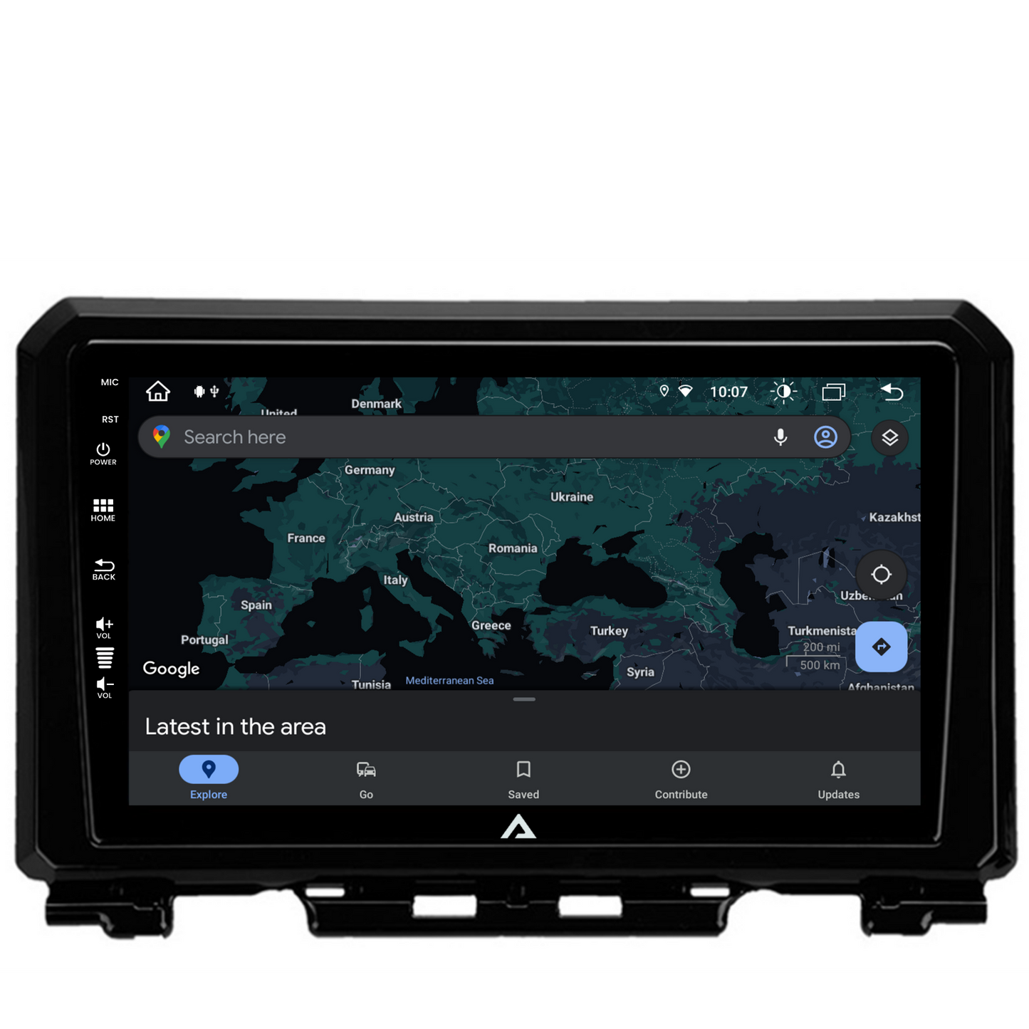 Navigatie Suzuki Jimny (2018-2022), Android, Z-Octacore / 8GB RAM + 256GB ROM, 9 Inch - AD-BGZ9008+AD-BGRKIT312
