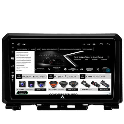 Navigatie Suzuki Jimny (2018-2022), Android, Z-Octacore / 8GB RAM + 256GB ROM, 9 Inch - AD-BGZ9008+AD-BGRKIT312
