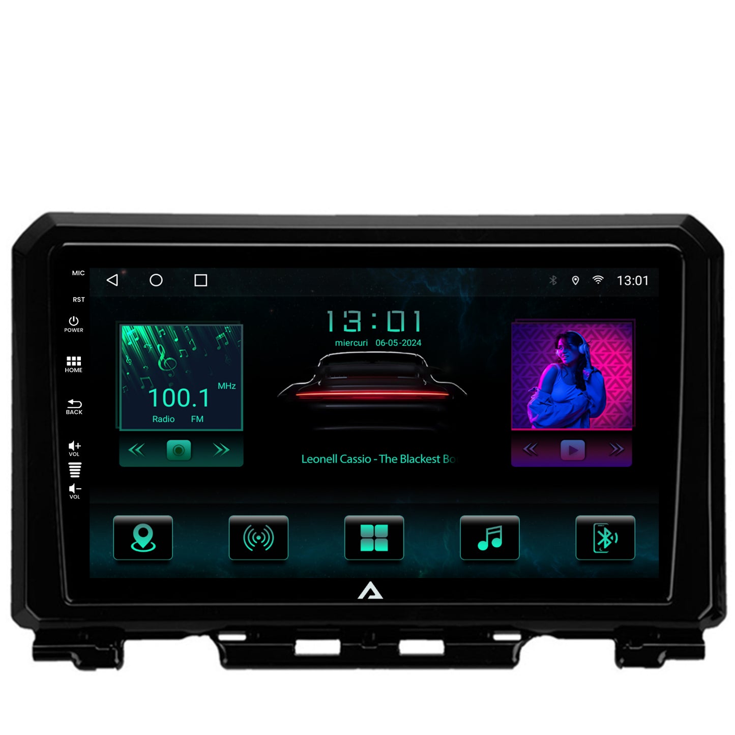 Navigatie Suzuki Jimny (2018-2022), Android, A-Octacore / 4GB RAM + 64GB ROM, 9 Inch - AD-BGA9004+AD-BGRKIT312