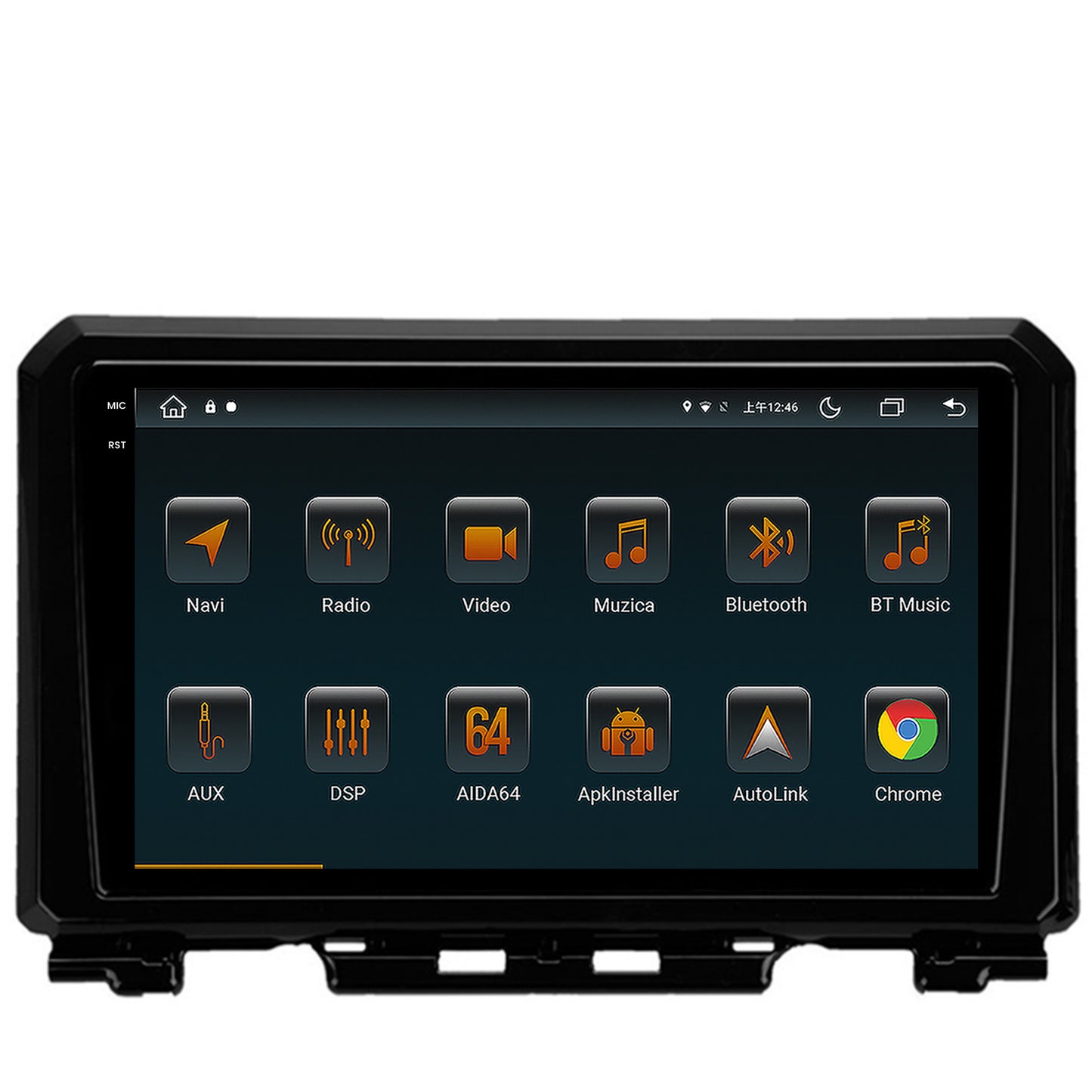 Navigatie Suzuki Jimny (2018-2022), Android, V-Octacore / 4GB RAM + 64GB ROM, 9.5 Inch - AD-BGV9004+AD-BGRKIT312