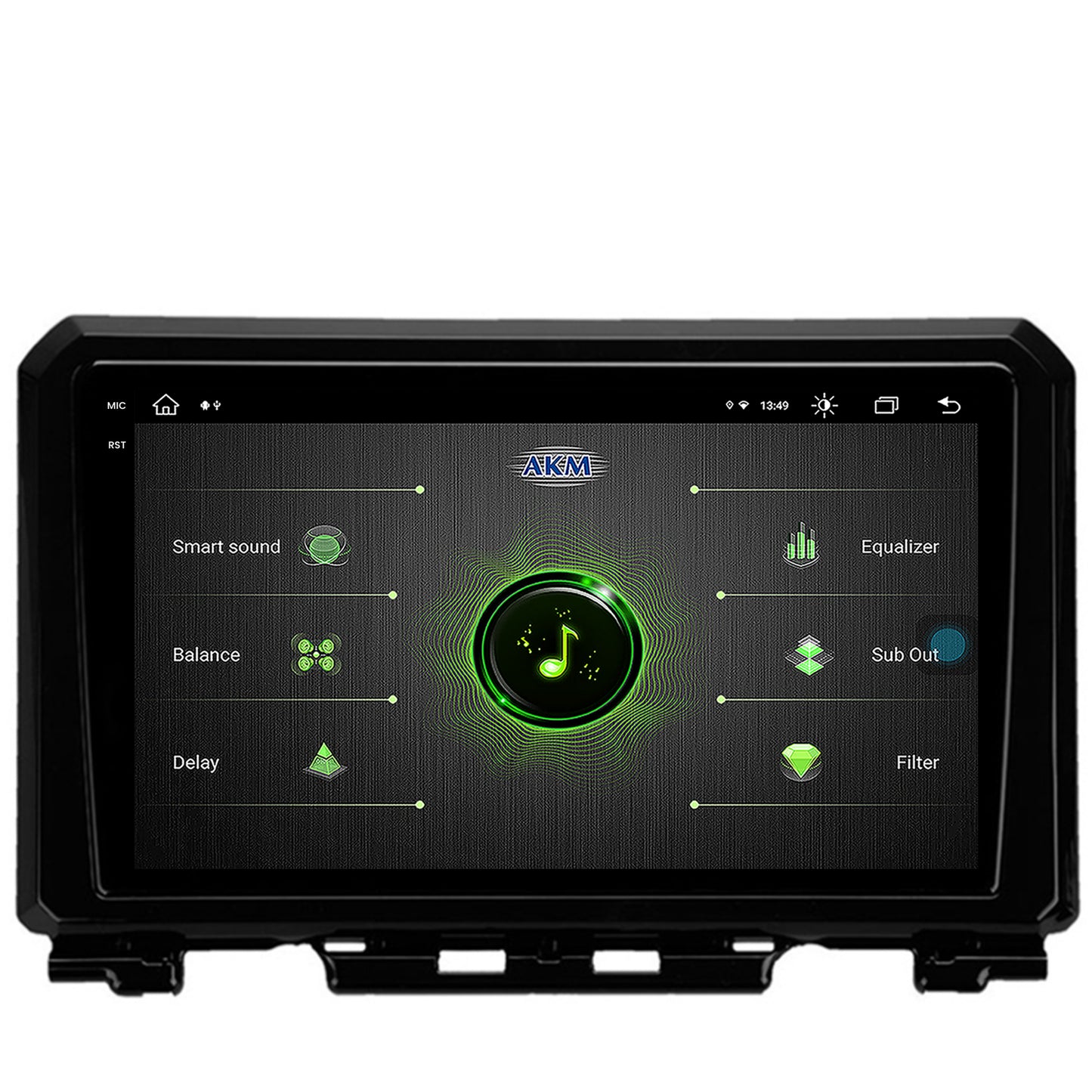 Navigatie Suzuki Jimny (2018-2022), Android, V-Octacore / 4GB RAM + 64GB ROM, 9.5 Inch - AD-BGV9004+AD-BGRKIT312