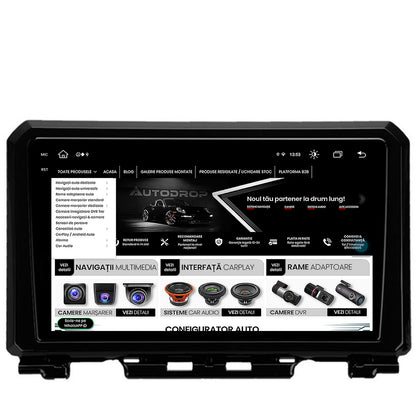 Navigatie Suzuki Jimny (2018-2022), Android, V-Octacore / 4GB RAM + 64GB ROM, 9.5 Inch - AD-BGV9004+AD-BGRKIT312