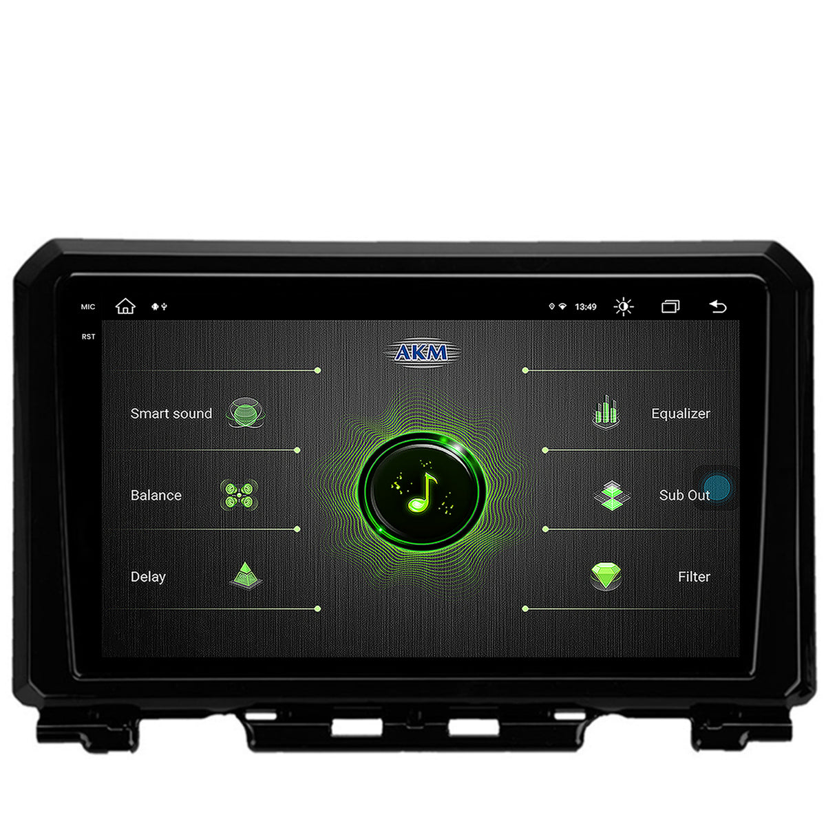 Navigatie Suzuki Jimny (2018-2022), Android, X-Octacore / 8GB RAM + 256GB ROM, 9.5 Inch - AD-BGX9008+AD-BGRKIT312