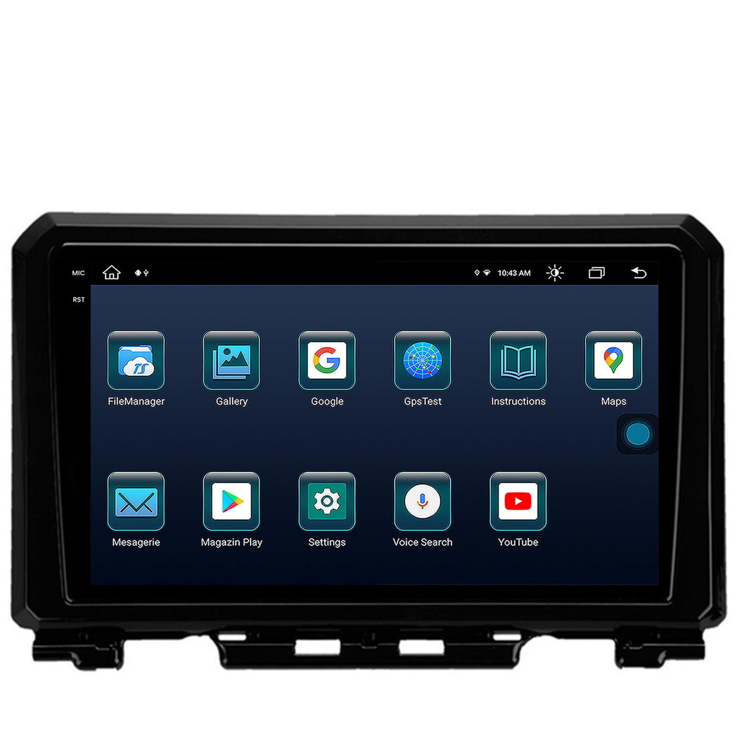 Navigatie Suzuki Jimny (2018-2022), Android, X-Octacore / 8GB RAM + 256GB ROM, 9.5 Inch - AD-BGX9008+AD-BGRKIT312