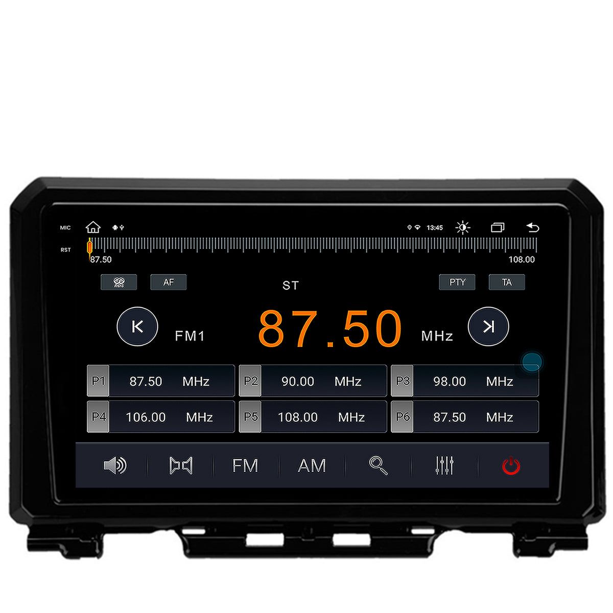 Navigatie Suzuki Jimny (2018-2022), Android, X-Octacore / 8GB RAM + 256GB ROM, 9.5 Inch - AD-BGX9008+AD-BGRKIT312
