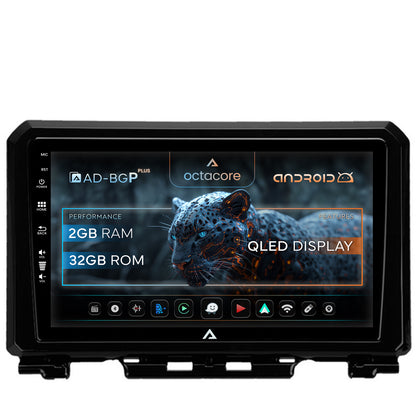Navigatie Suzuki Jimny (2018+), Android, P-Octacore / 2GB RAM + 32GB ROM, 9 Inch - AD-BGP9002+AD-BGRKIT312