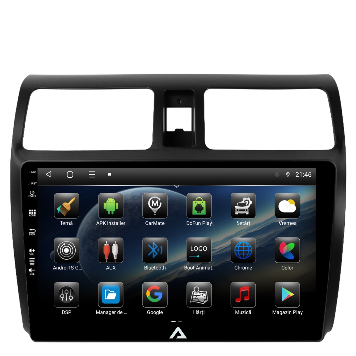 Navigatie Suzuki Swift (2003-2010), Android, P-Octacore / 2GB RAM + 32GB ROM, 10.1 Inch - AD-BGP10002+AD-BGRKIT301