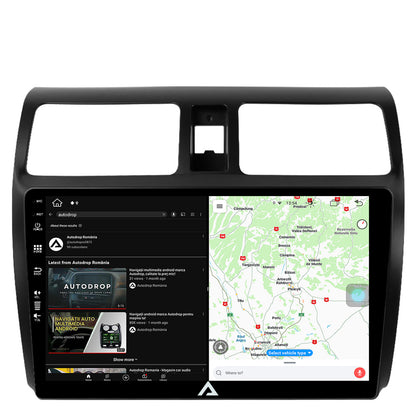 Navigatie Suzuki Swift (2003-2010), Android, Z-Octacore / 8GB RAM + 256GB ROM, 9 Inch - AD-BGZ9008+AD-BGRKIT301